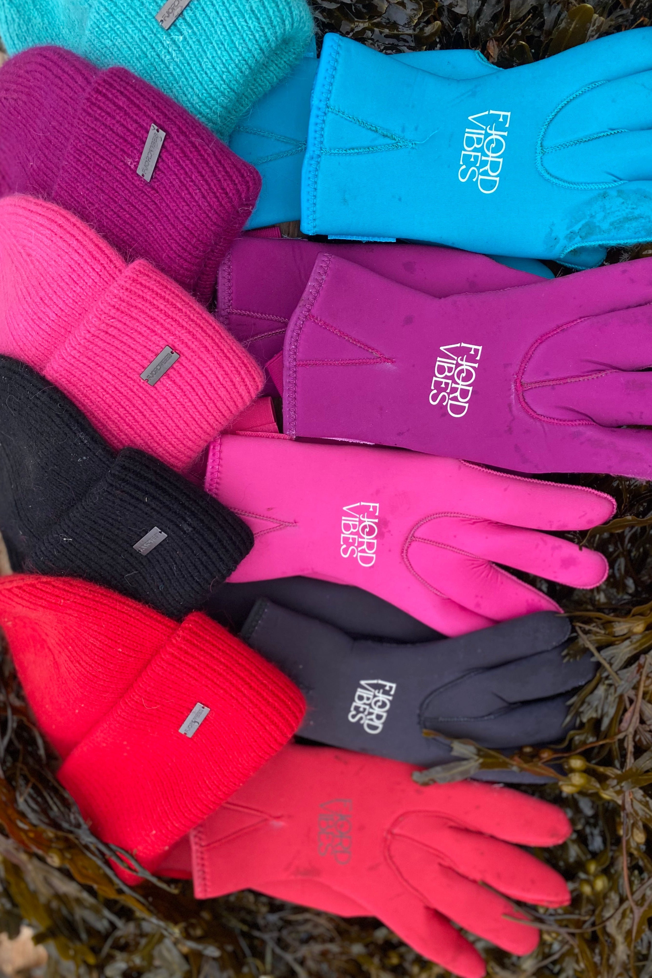 Fjord Vibes luer med matchende Neopren