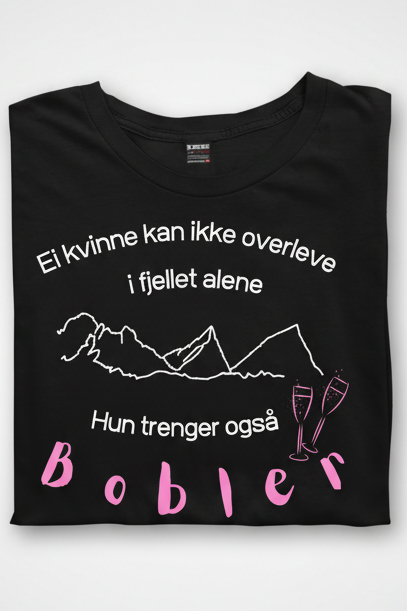 Prosecco Tee Unisex NYNORSK / BOKMÅL - DoUdare