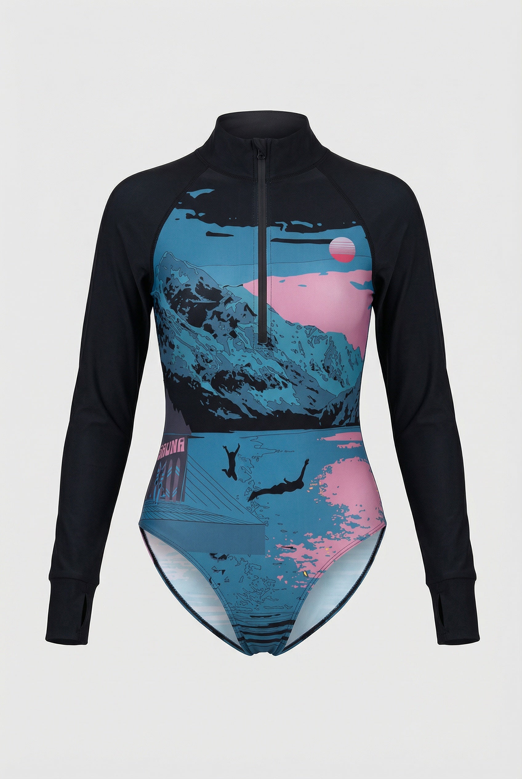 Fjord Aprés Long sleeve Badedrakt - DoUdare