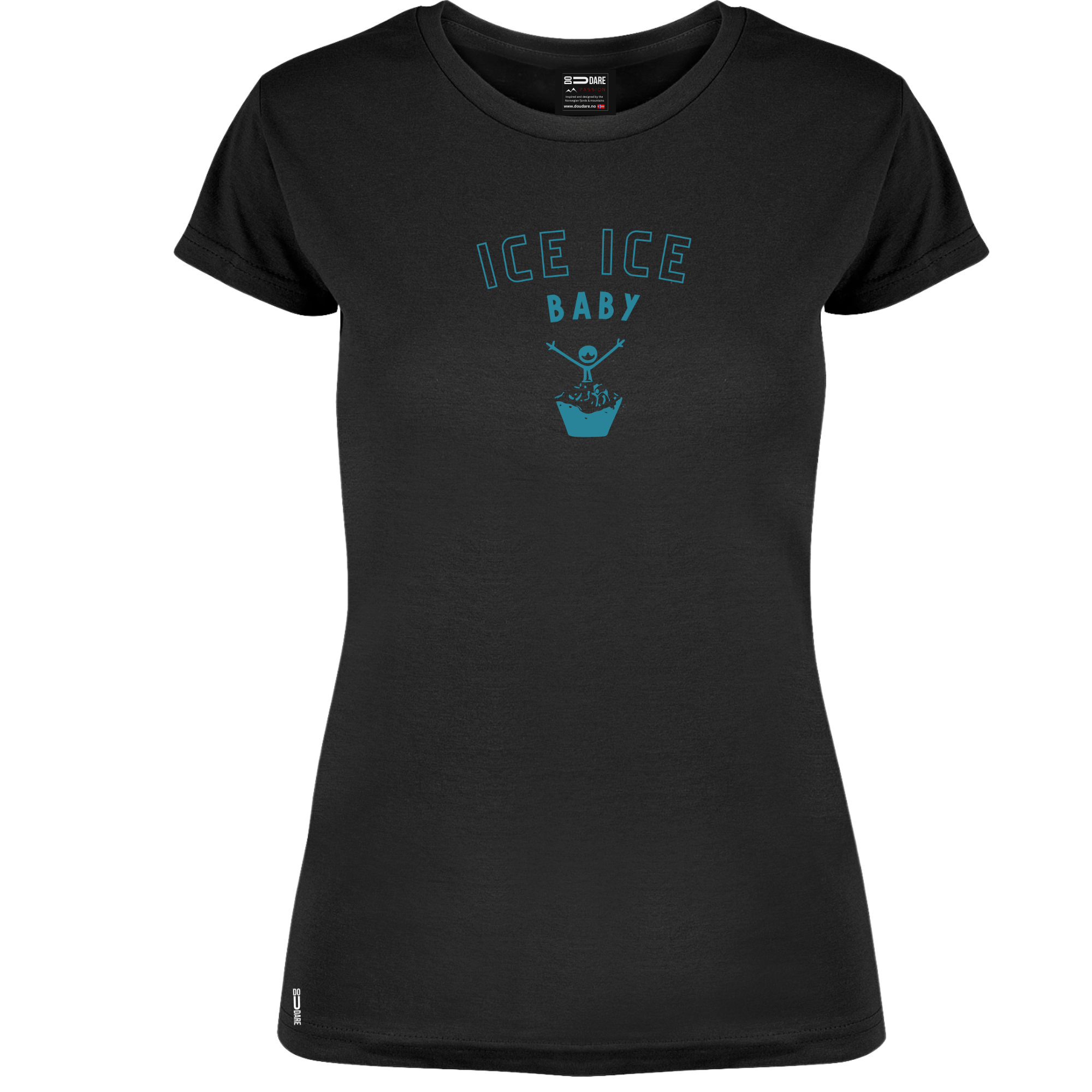 Ice Ice baby Isbading tee - dame - DoUdare