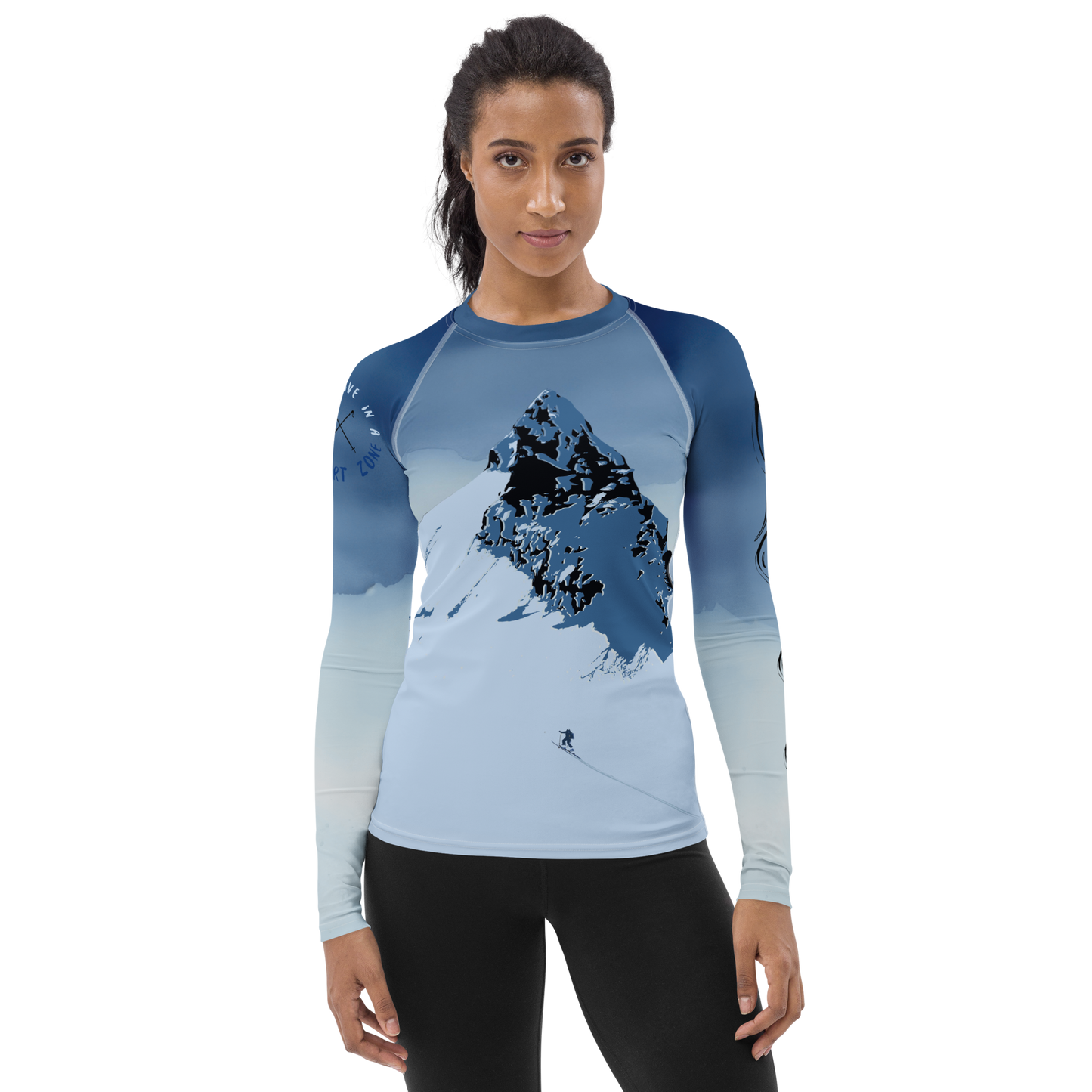 The King - Dont live in a comfort zone baselayer - women
