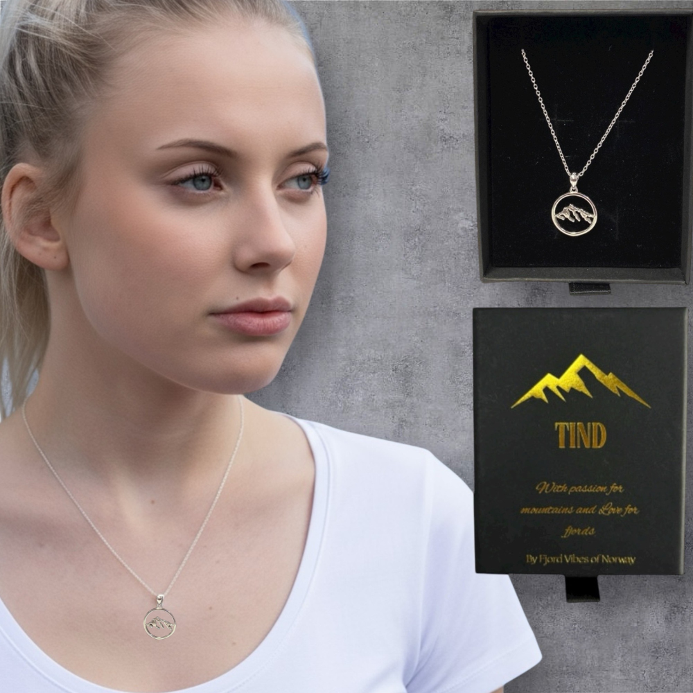 Tind Fjellsmykke i sølv