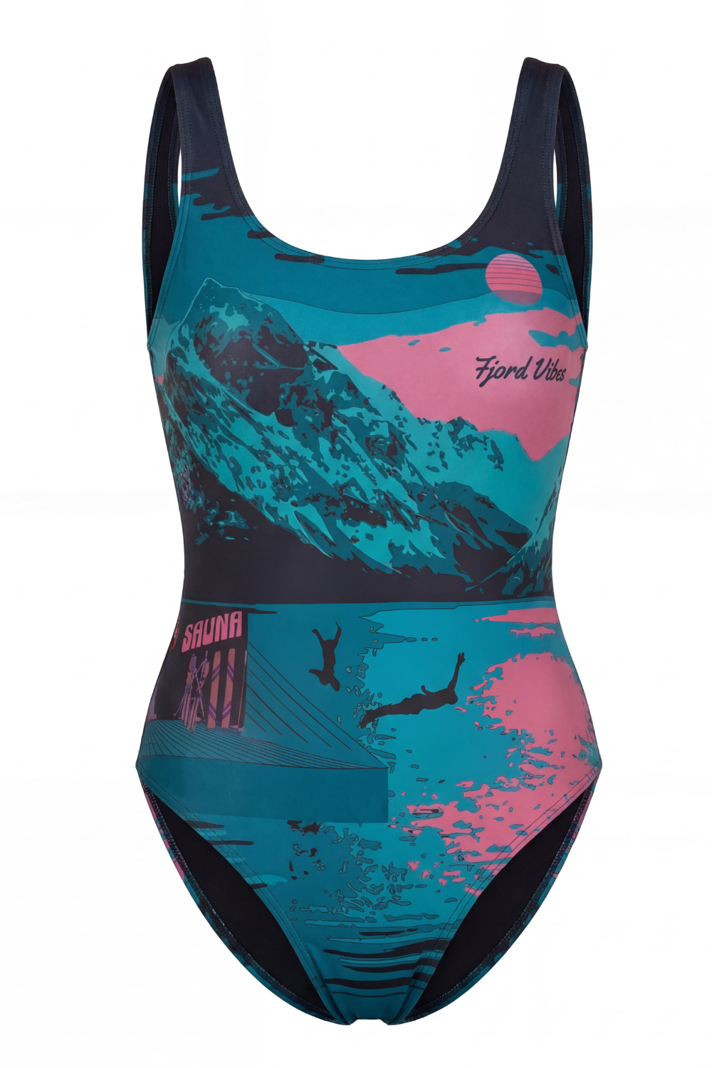 Badedrakt for isbading og helårbading - Fjord Aprés I Fjord Vibes - DoUdare
