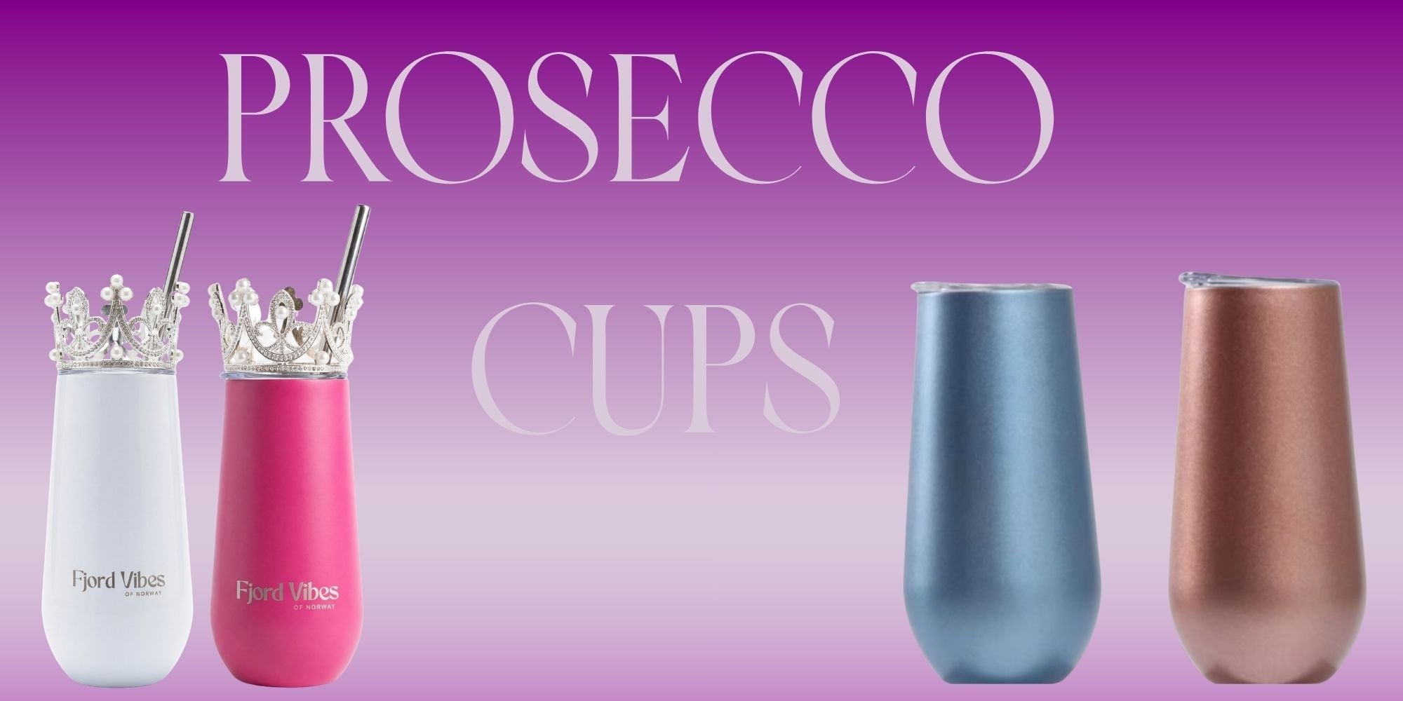 Prosecco termokopper | Fjord Vibes of Norway