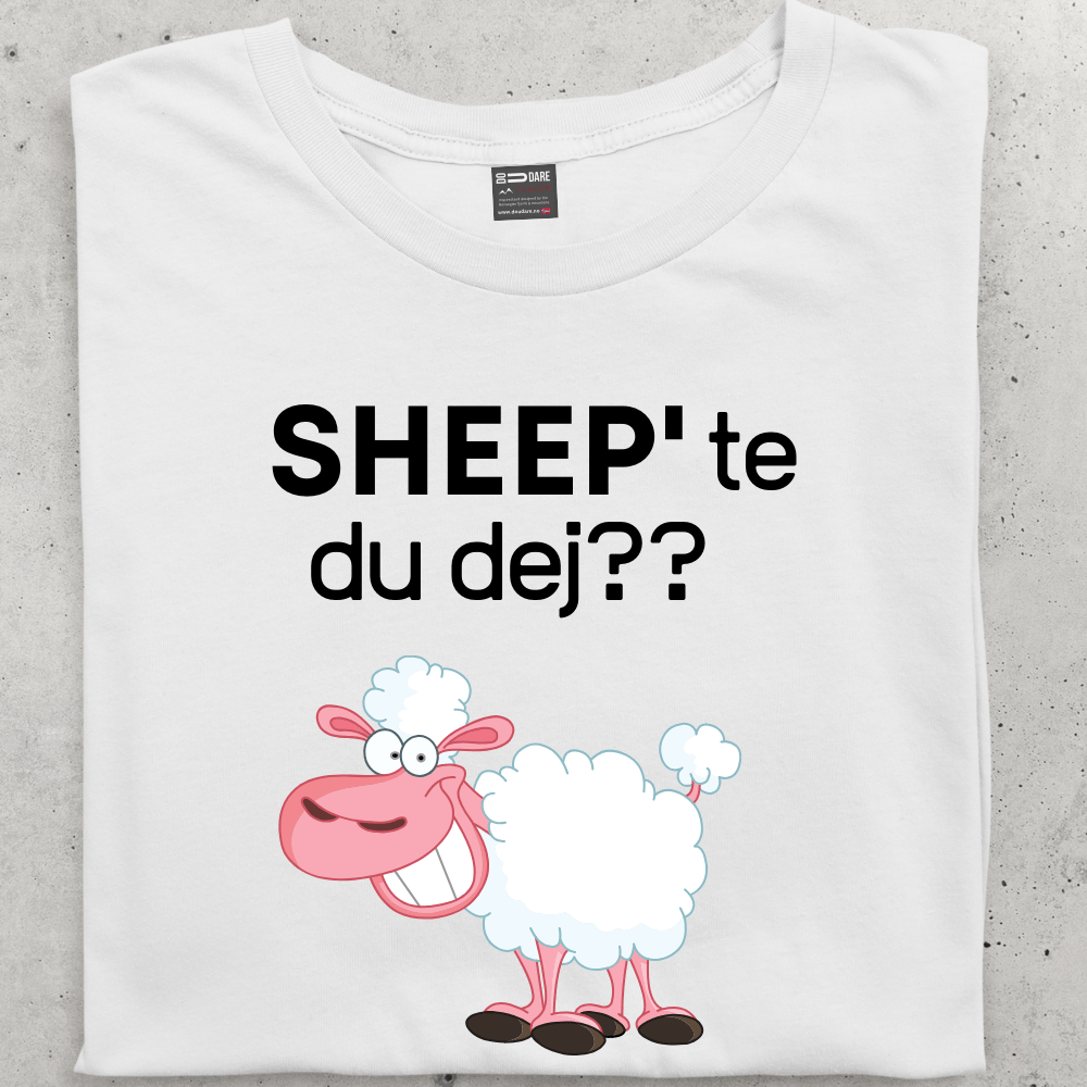 SHEEP'te du dej Tee Unisex