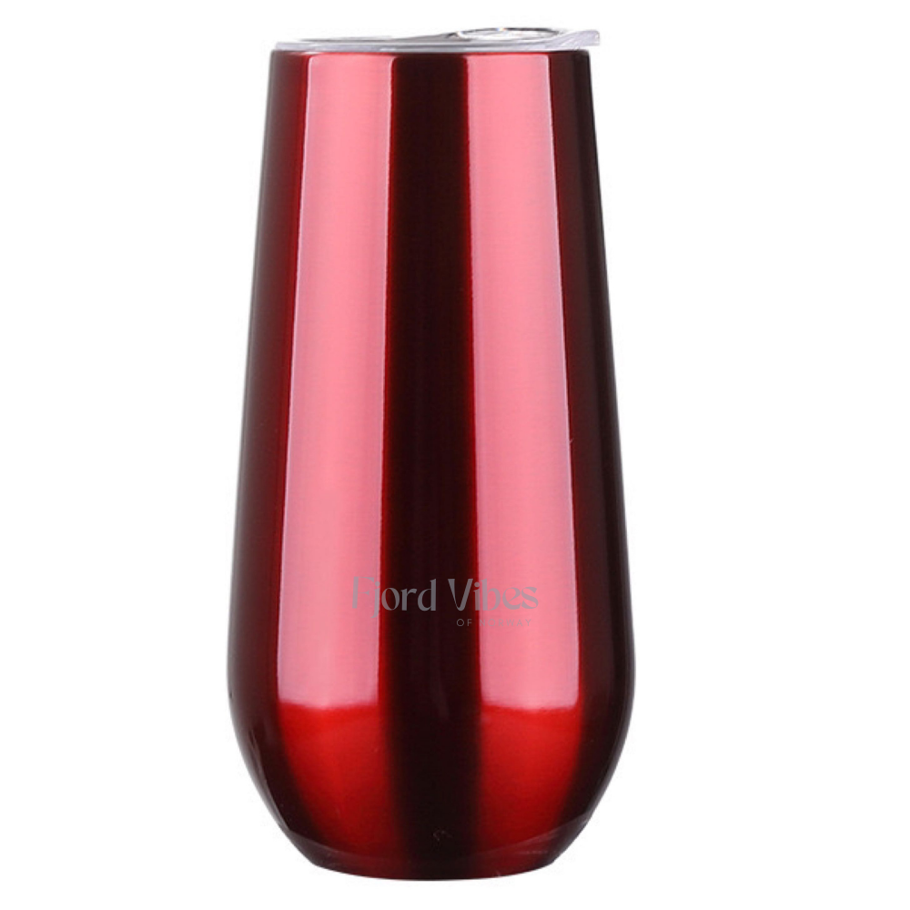 Proseccokopp termokopp med prinsessekrone i gaveeske