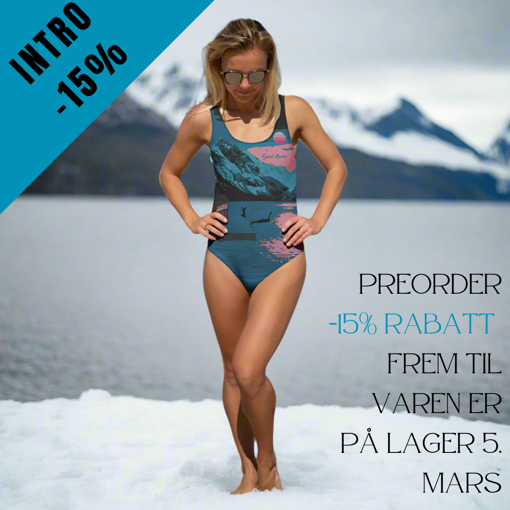 Badedrakt - Fjord Apres by Fjord Vibes Low Cut Recycled