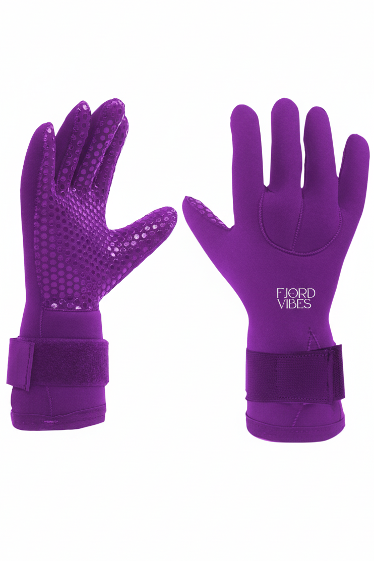 Lilla Neopren hansker 5mm med limte sømmer Fjord Vibes of Norway Kvailtets neopren
