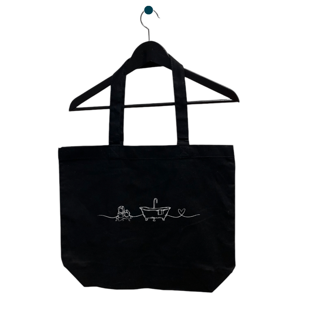 Love to Ice-bath- beach bag - Recycled