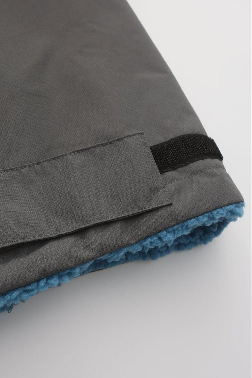 Salty but Sweet™ Polar Fjord Robe ECO, Glacier-blue surf-robe - DoUdare