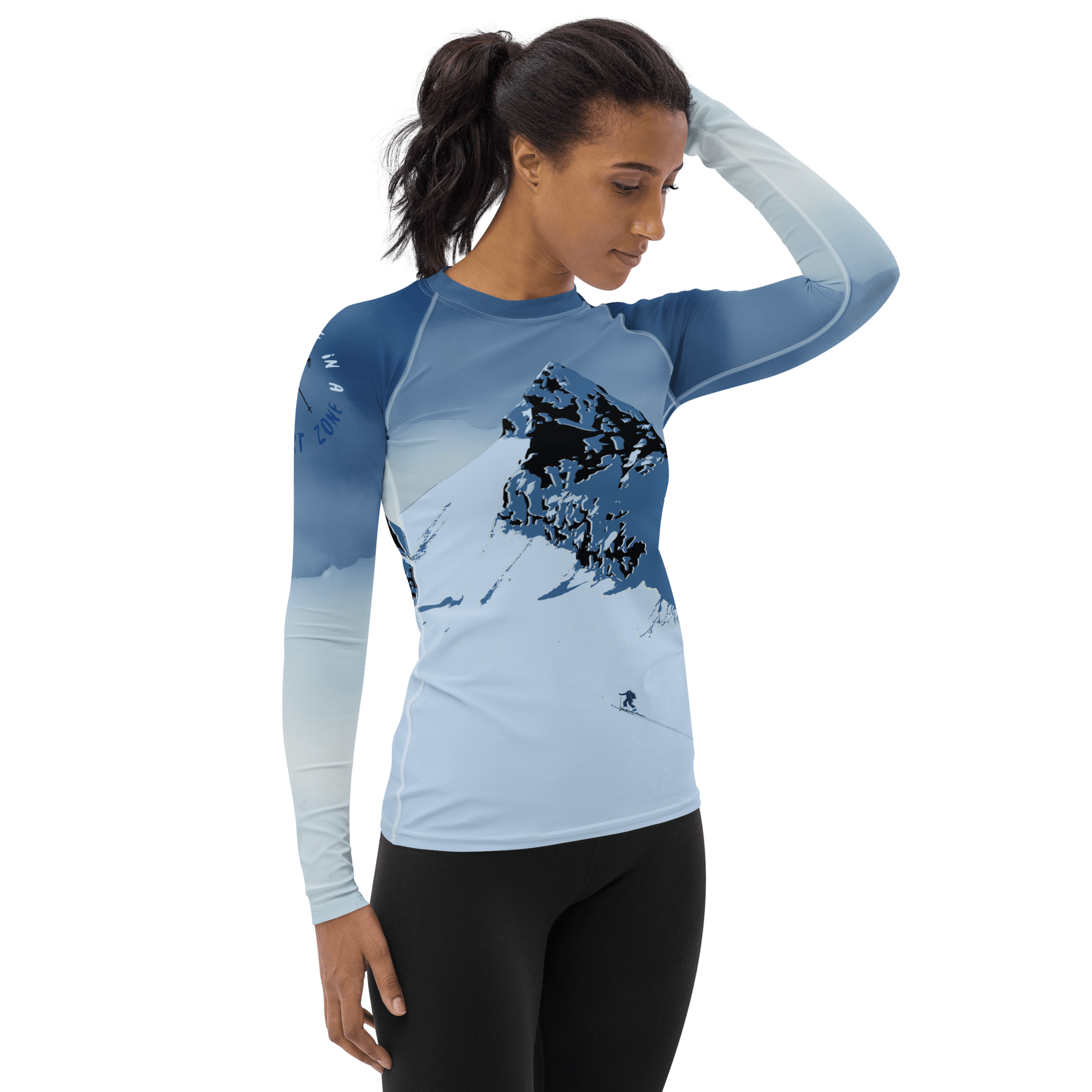 The King - Dont live in a comfort zone baselayer - women