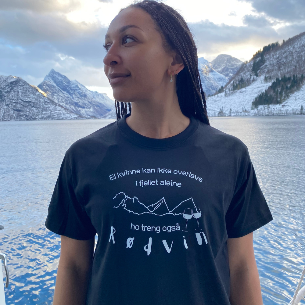 Rødvin Tee - unisex - DoUdare