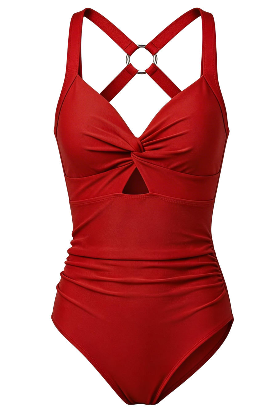 Badedrakt Solveig - Rød - NYHET Kommer 20. april