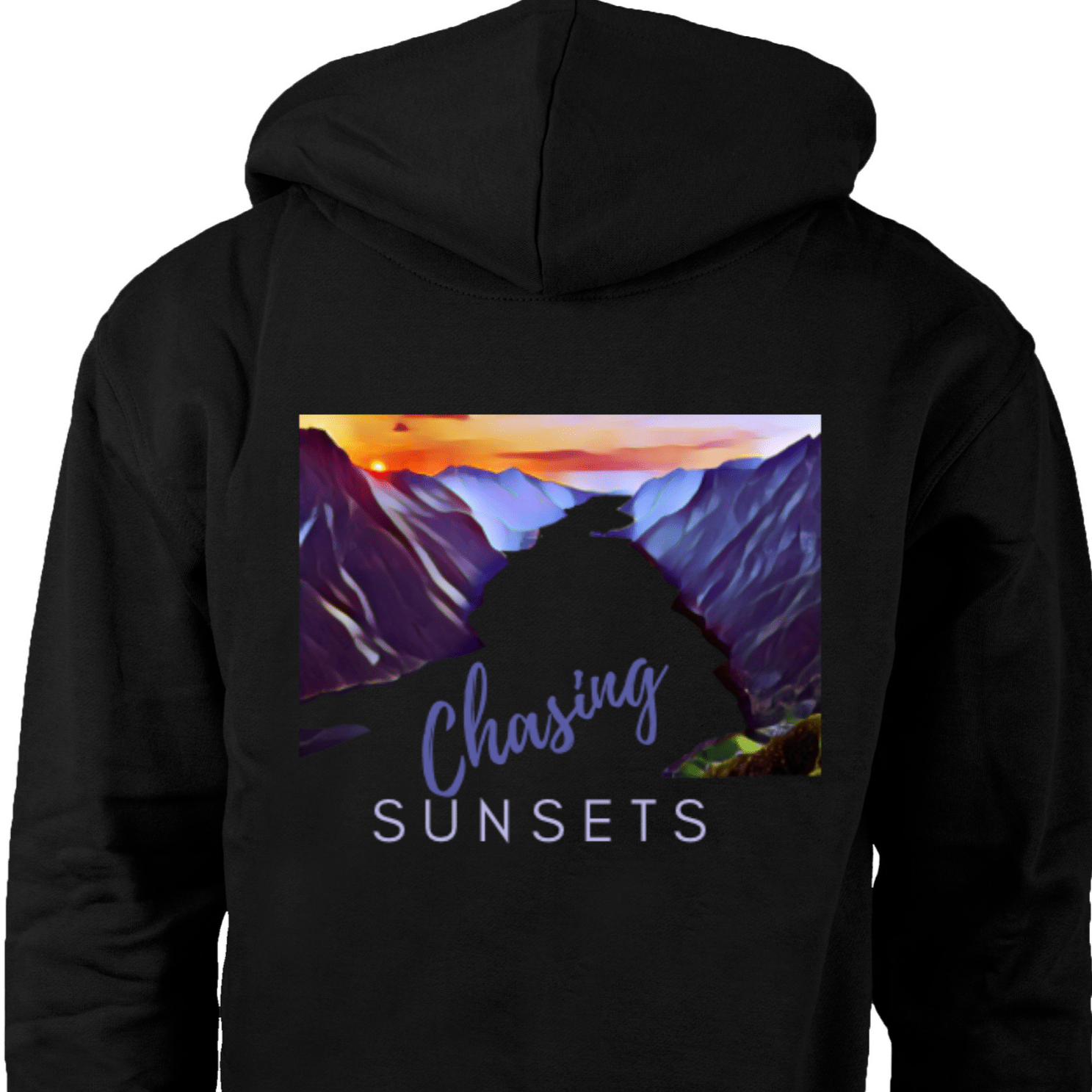 Chasing Sunsets - Oversized hoodie - hettegenser - DoUdare