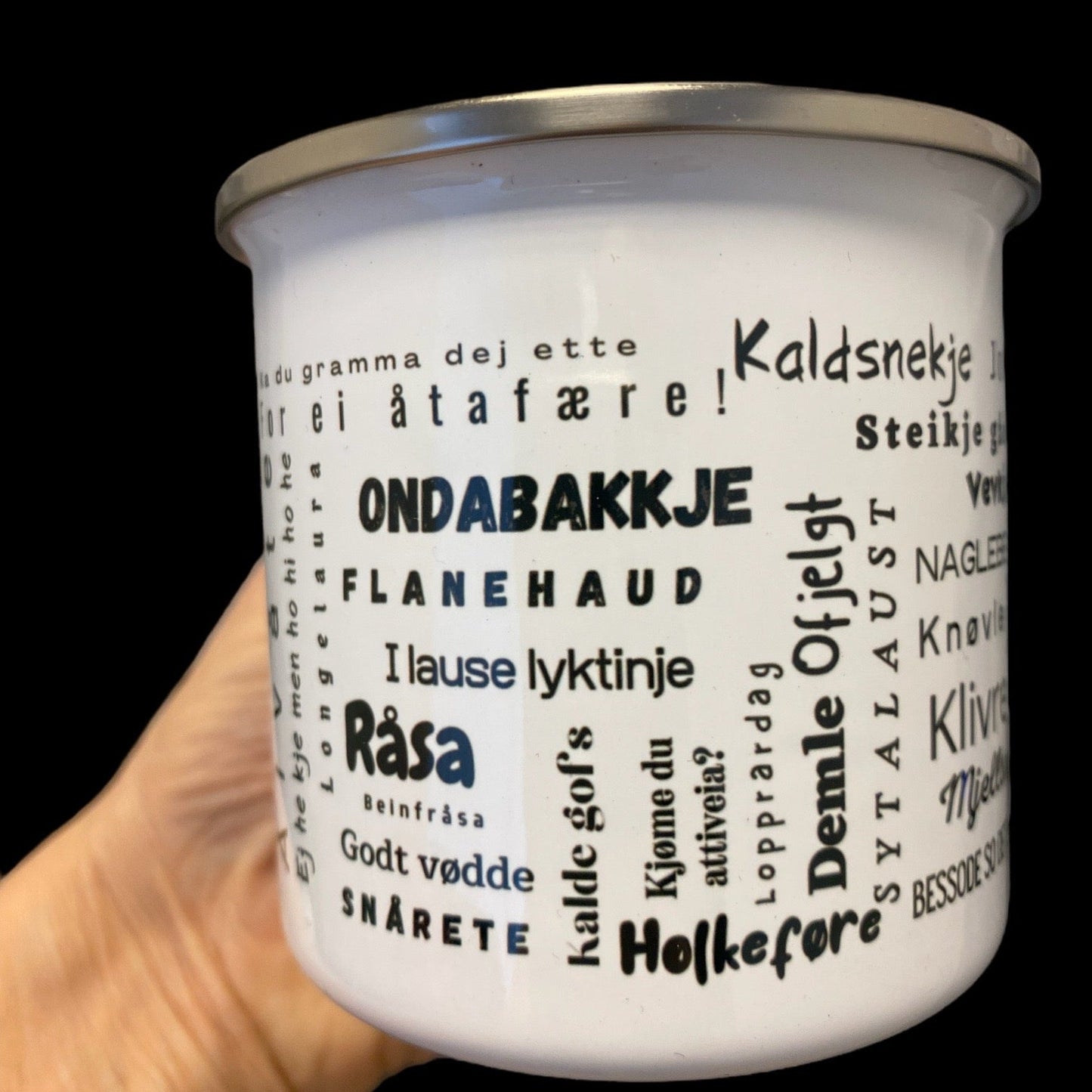 Dialekt kopp fra Sunnmøre - turkopp med retro look - NYHET - DoUdare