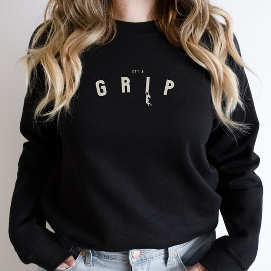 GRIP - Genser - Sweater med klatremotiv - get a grip - DoUdare