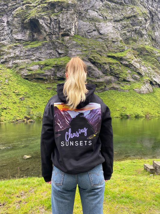 Chasing Sunsets - Oversized hoodie - hettegenser