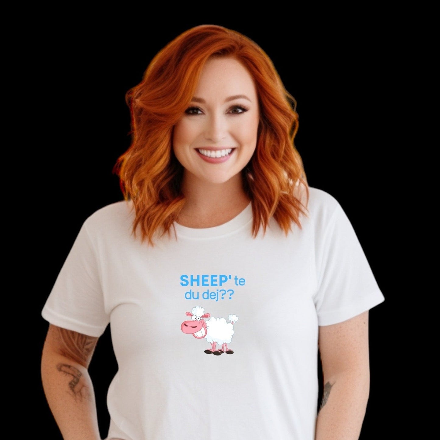 SHEEP’te du dej Bambus - tee - DoUdare - dame t-skjorte - DoUdare