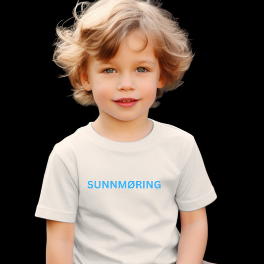 SUNNMØRING Barne t-skjorte med motiv fra Sunnmøre og Sunnmørsalpene - RESTESALG - DoUdare