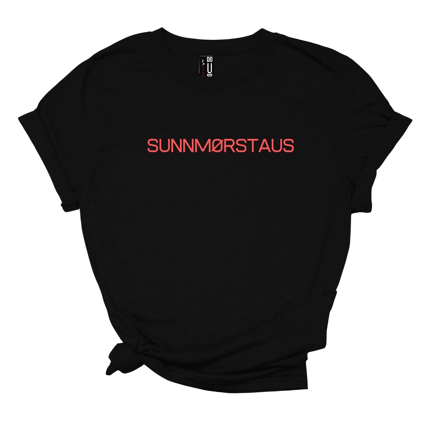 SUNNMØRSTAUS Sunnmørs TEE t-skjorte i dame modell med Sunnmørs-sitat og uttrykk - DoUdare