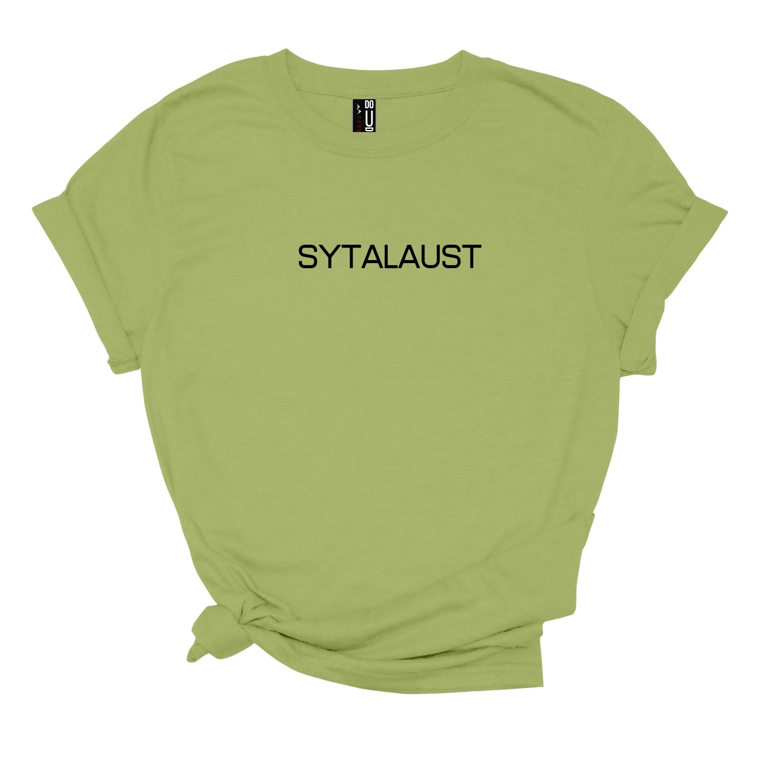 SYTALAUST Sunnmørs TEE t-skjorte i dame modell med Sunnmørs-sitat og uttrykk - DoUdare