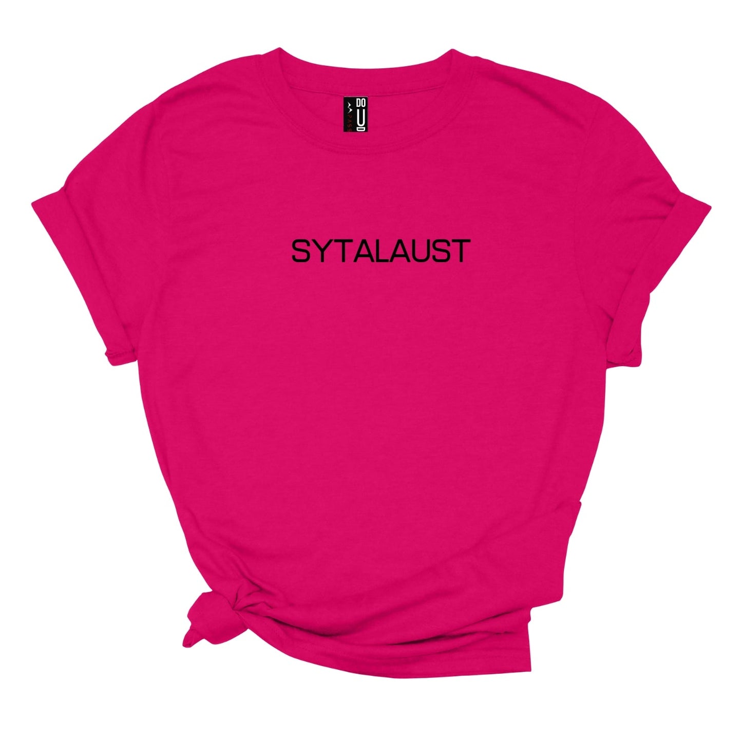 SYTALAUST Sunnmørs TEE t-skjorte i dame modell med Sunnmørs-sitat og uttrykk - DoUdare